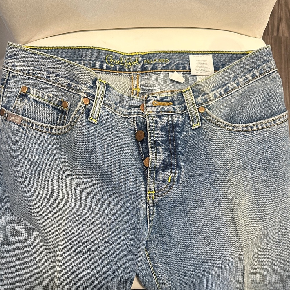 Cruel Girl Women's Classic Blue Boot Cut Jeans